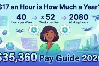 $17 an Hour is How Much a Year? $35,360 Pay Guide 2026