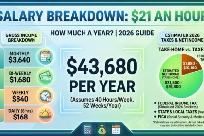 $21 an Hour is How Much a Year — Including What a 4-Day Week Looks Like