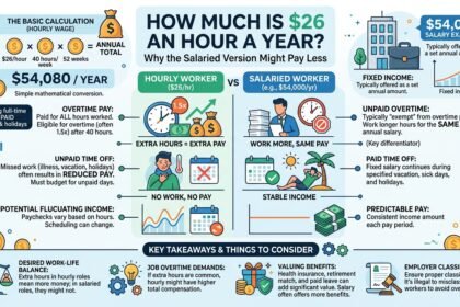 $26 an Hour is How Much a Year — Why the Salaried Version Might Pay Less