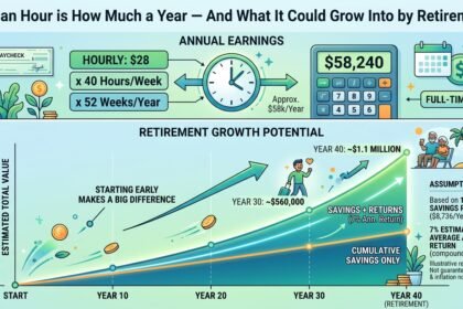 $28 an Hour is How Much a Year — And What It Could Grow Into by Retirement